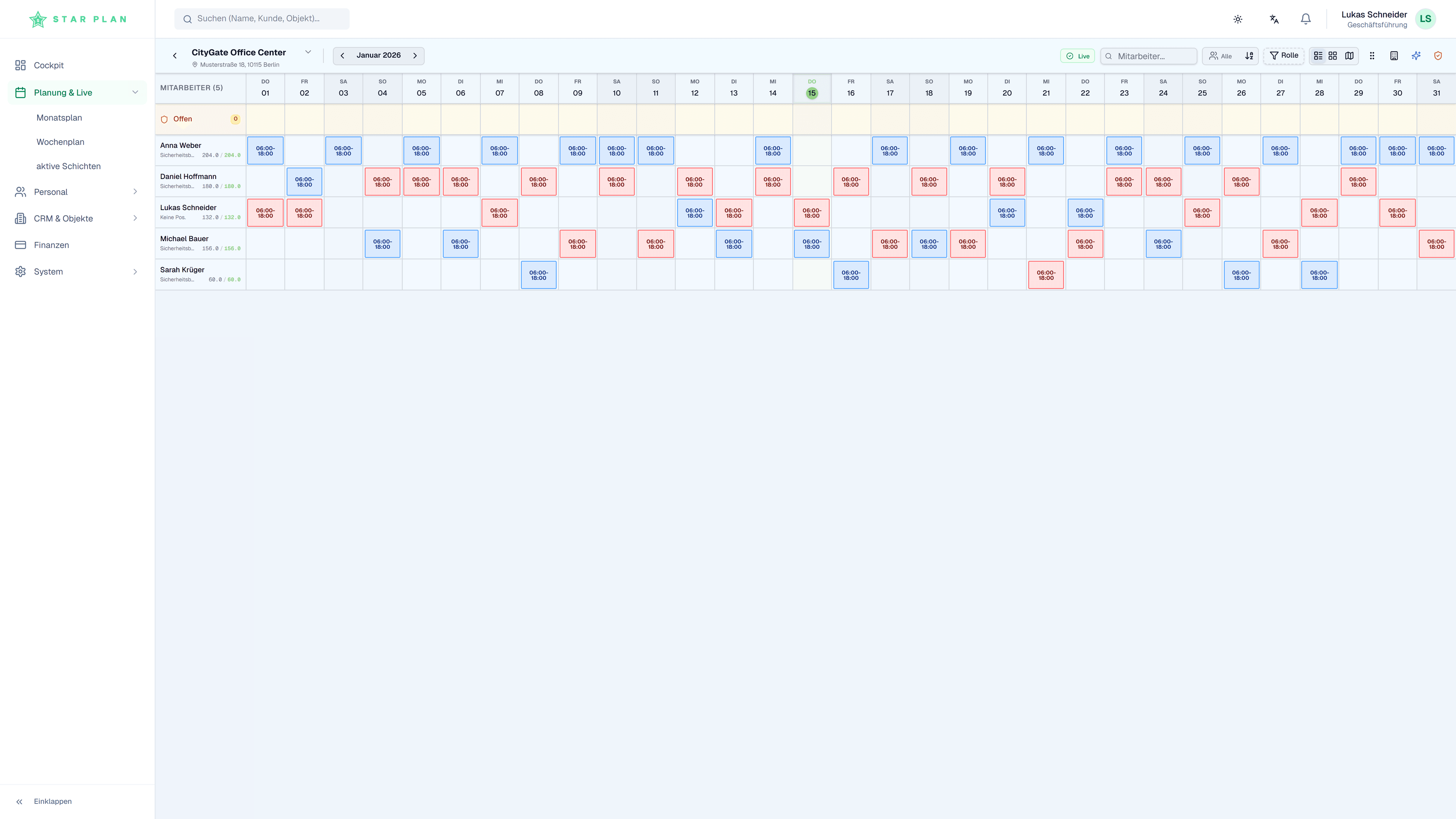Vorschau: Smarte Einsatzplanung & Schichtplaner